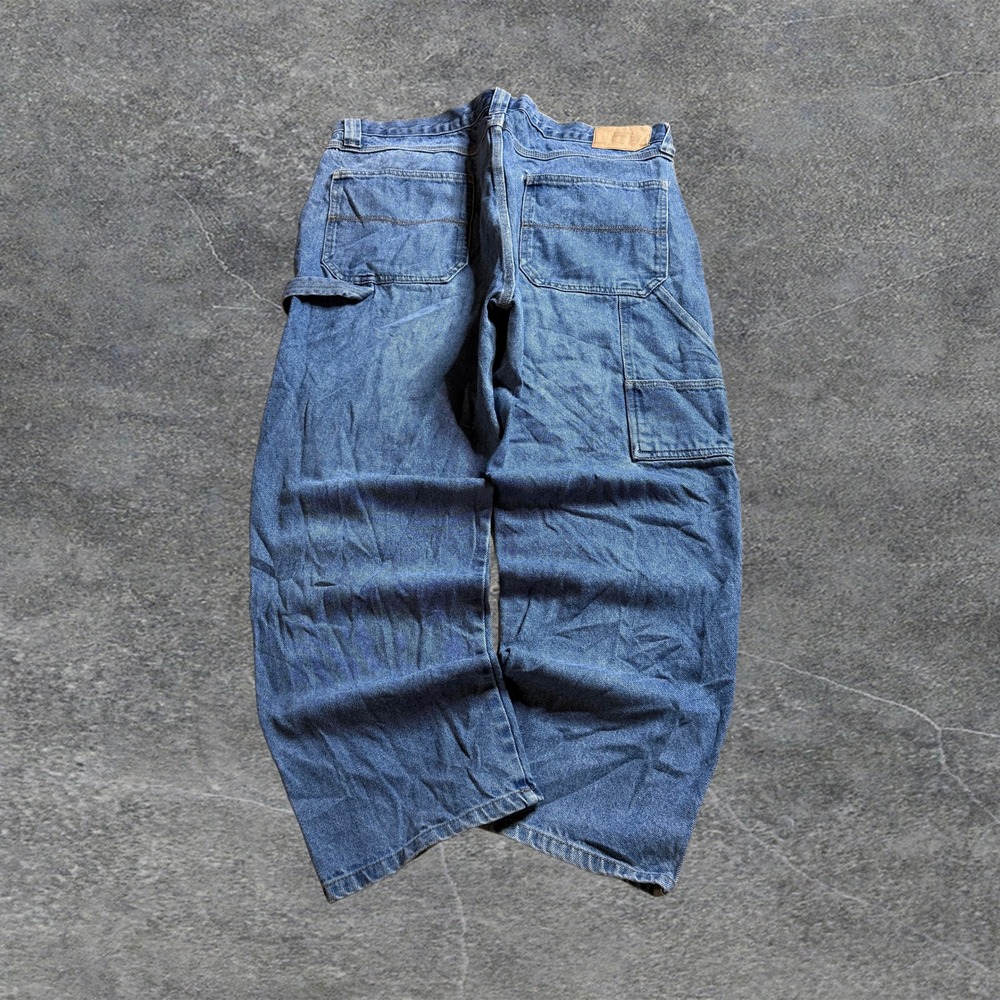 Vintage‎ Super Baggy Berkley Jensen Carpenter Y2K Denim Archive Jeans Size 39x30